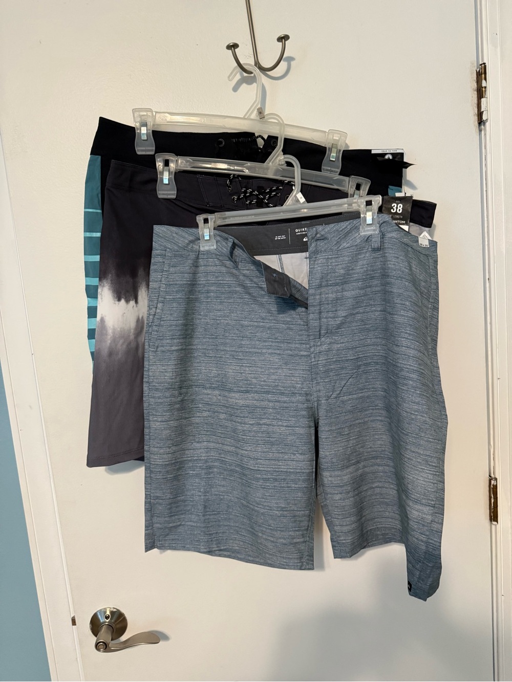 Men's Blue Heather Performance Shorts